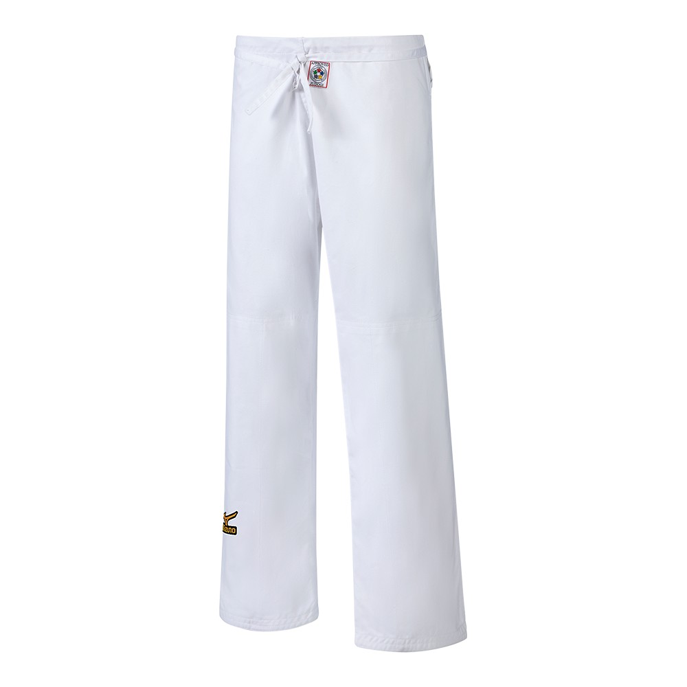 Mizuno Women's Judo IJF Pants White - BFWTMOR-02